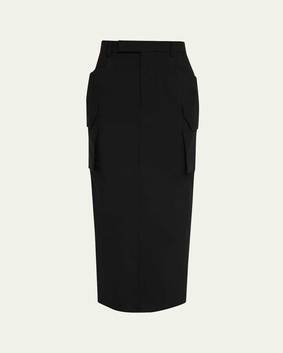 Cargo Midi Skirt